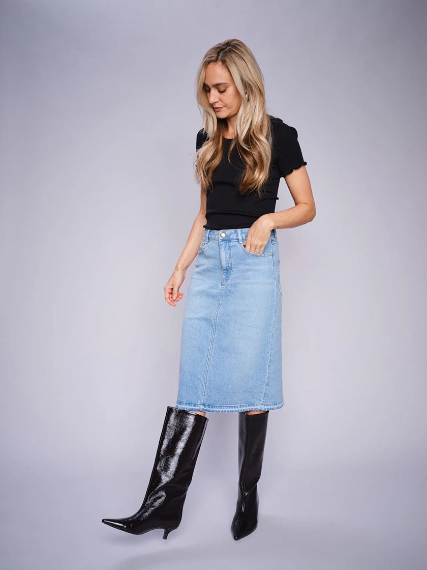 Rock «Ella Denim» von MOS MOSH
