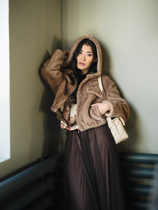 Jacke «Fake Fur» von SENS UNIQ