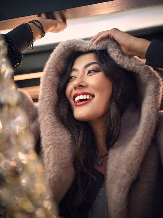 Jacke «Fake Fur» von SENS UNIQ