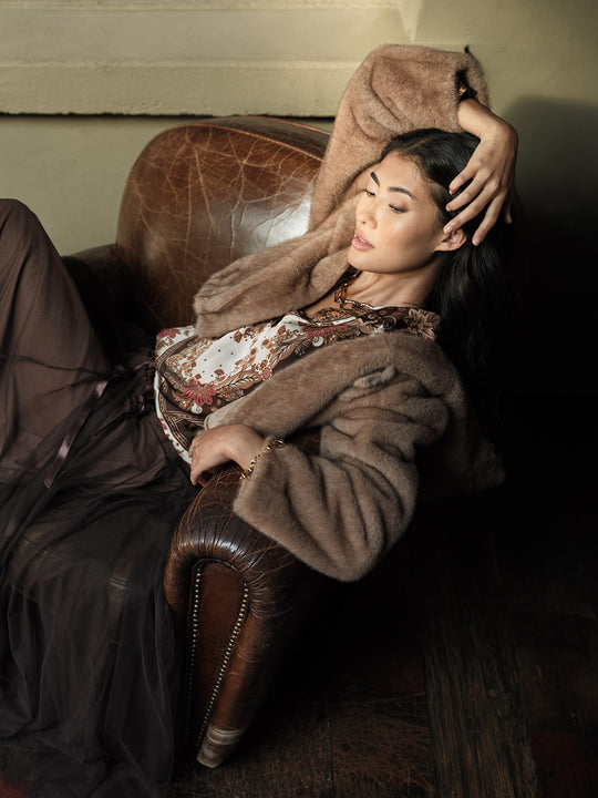 Jacke «Fake Fur» von SENS UNIQ