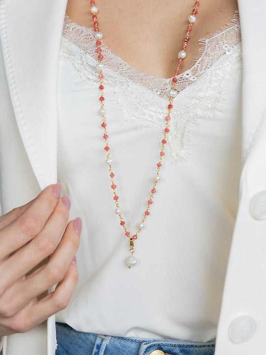 Halskette «Rosa» von CORAZON