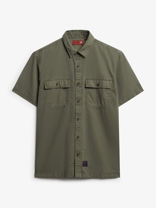 Hemd «Military» von SUPERDRY