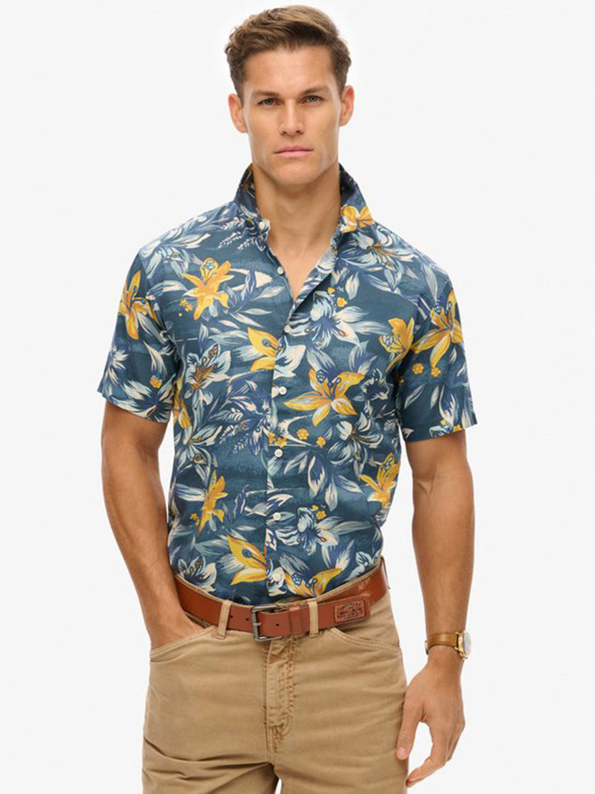 Hemd «Hawaii Print» von SUPERDRY