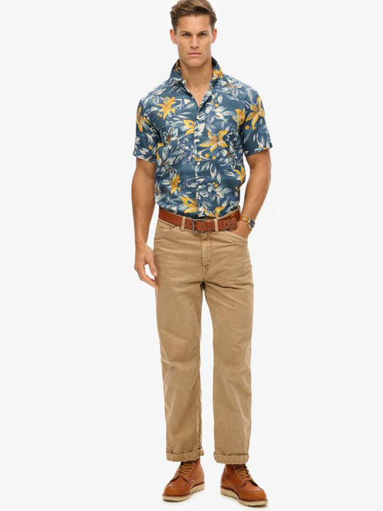 Hemd «Hawaii Print» von SUPERDRY