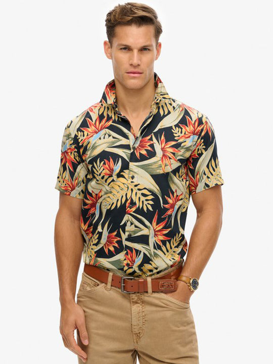 Hemd «Hawaii Print» von SUPERDRY