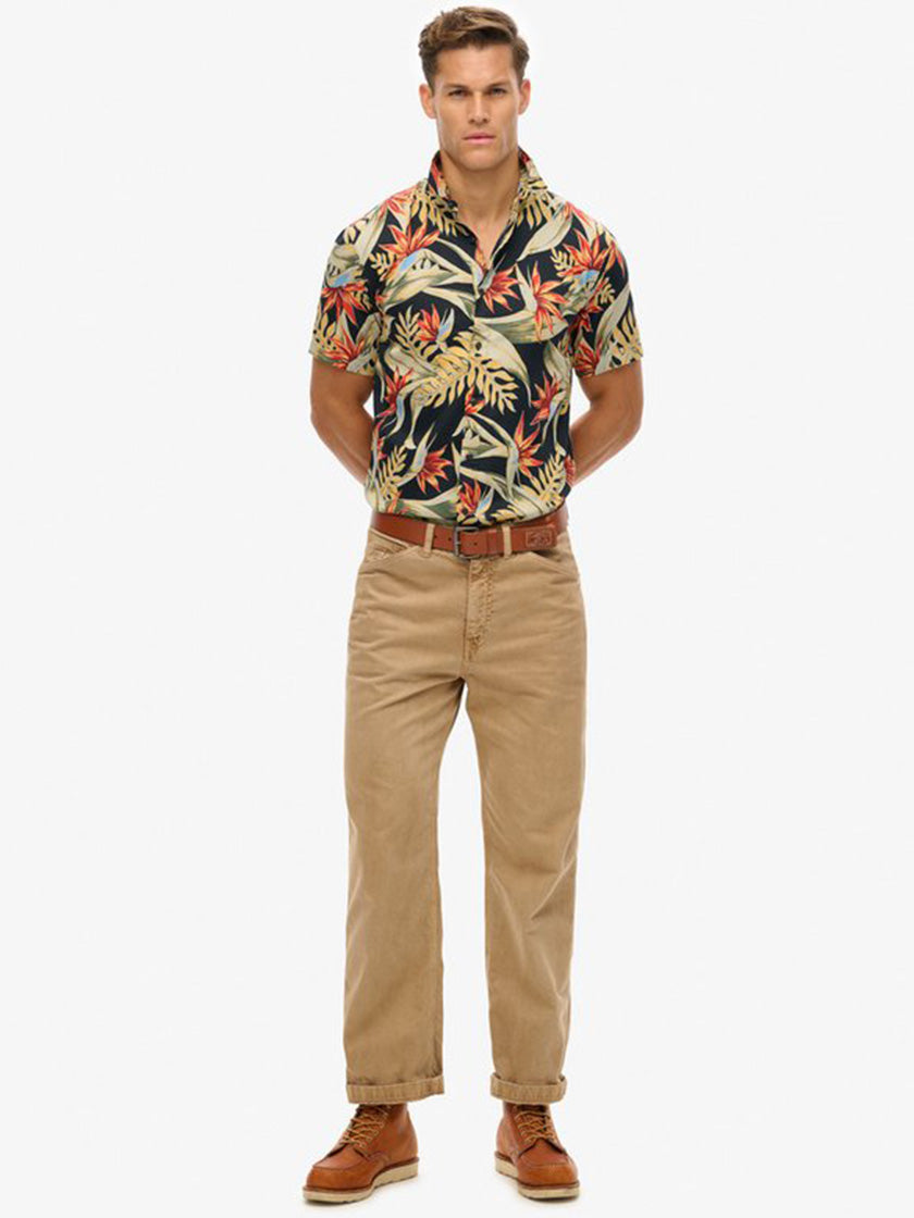Hemd «Hawaii Print» von SUPERDRY