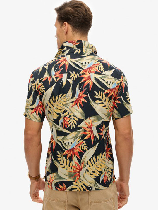 Hemd «Hawaii Print» von SUPERDRY