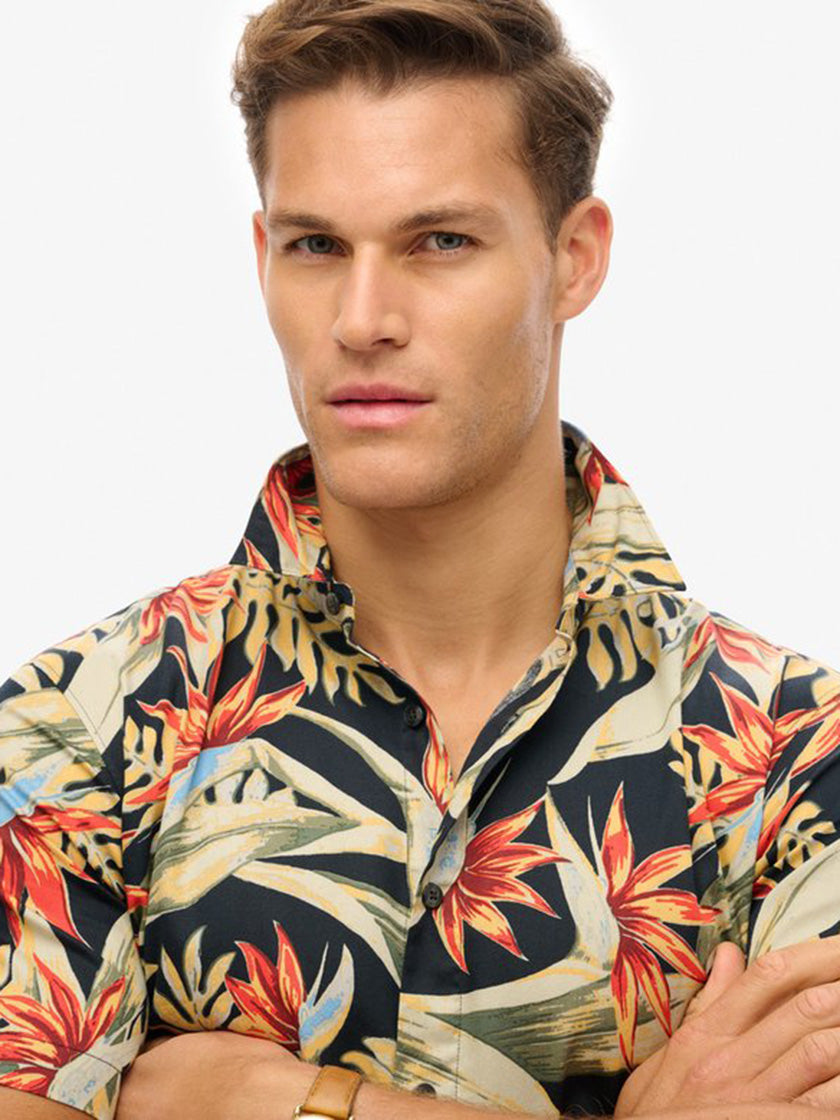 Hemd «Hawaii Print» von SUPERDRY