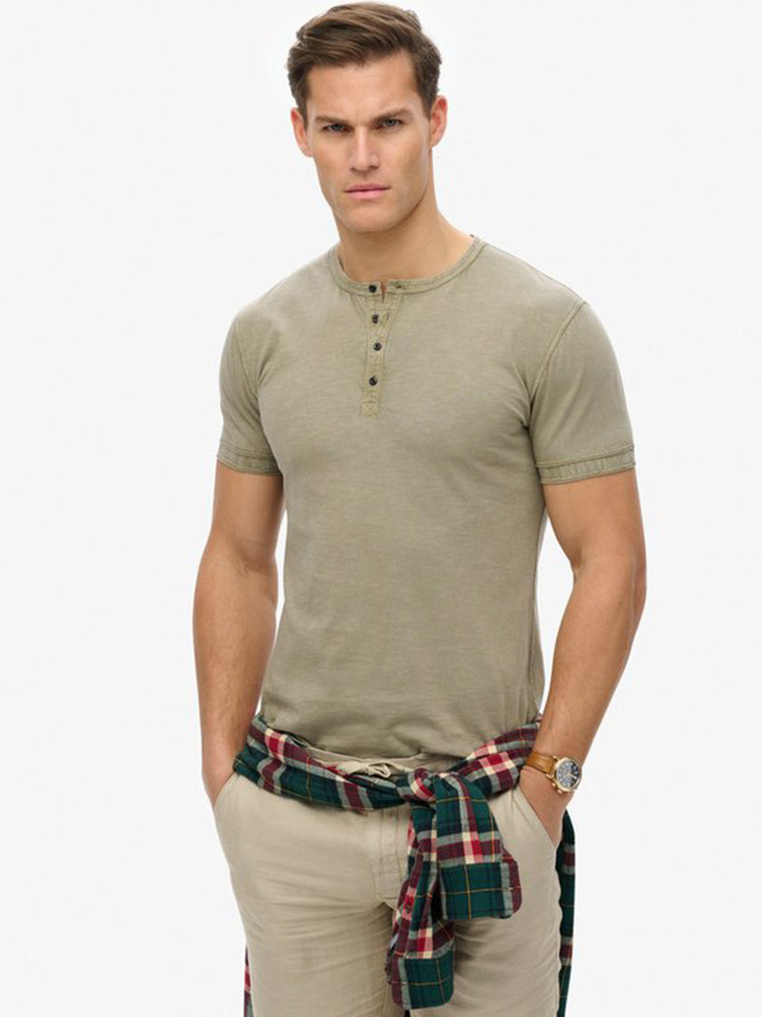 Shirt «Grandad» von SUPERDRY