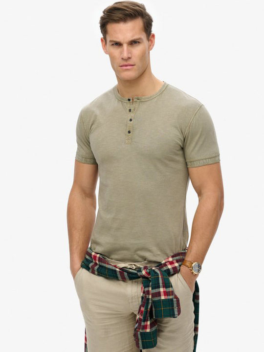 Shirt «Grandad» von SUPERDRY