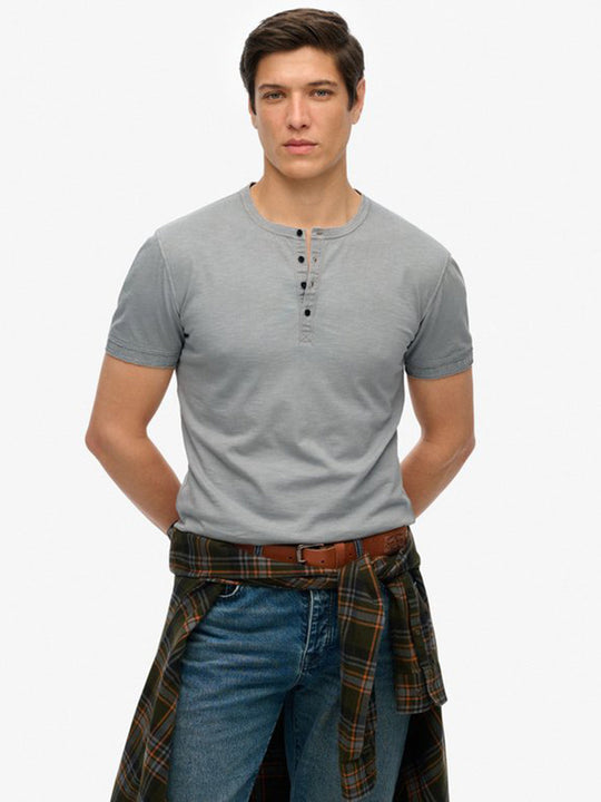 Shirt «Grandad» von SUPERDRY