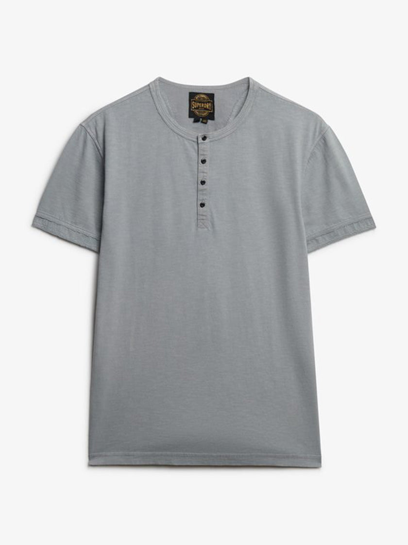 Shirt «Grandad» von SUPERDRY