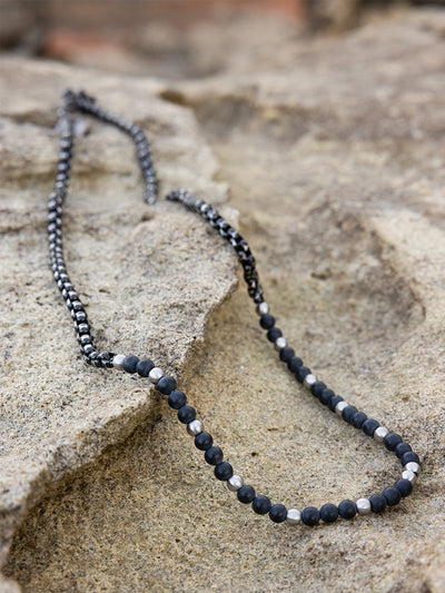 Halskette «Buffalo schwarz» von CORAZON