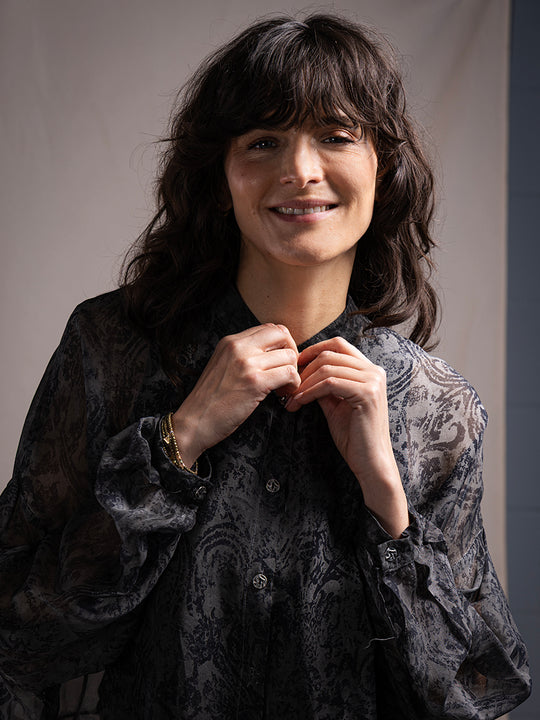 Bluse von SANCTAMUERTE
