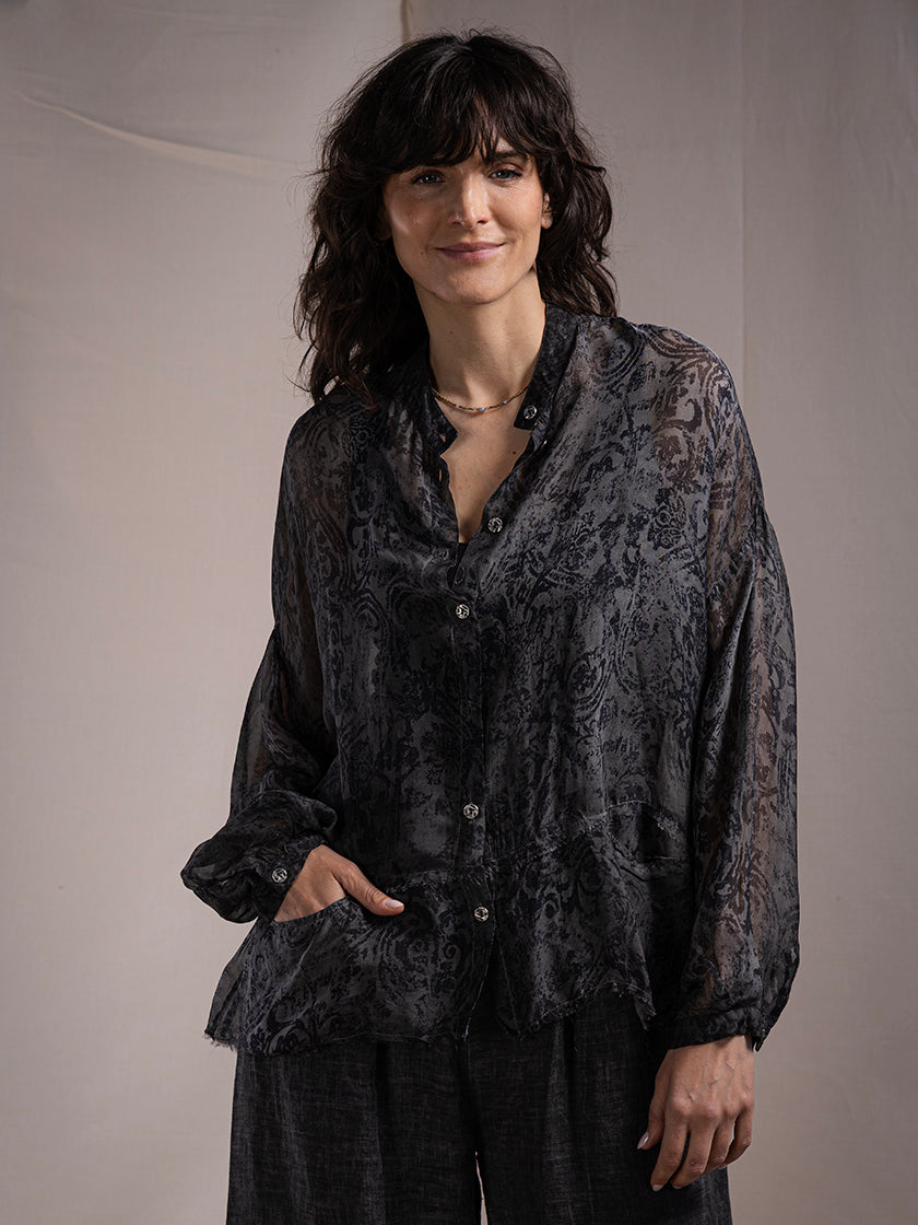 Bluse von SANCTAMUERTE