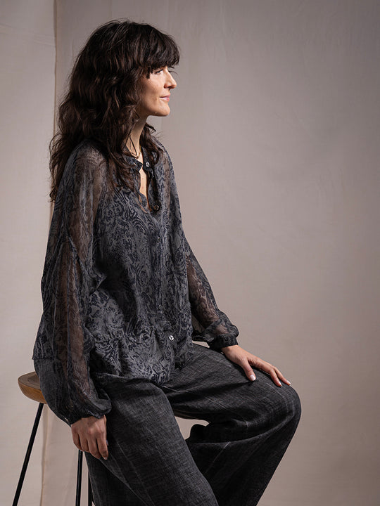 Bluse von SANCTAMUERTE