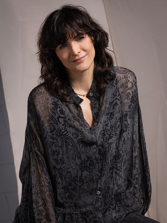 Bluse von SANCTAMUERTE