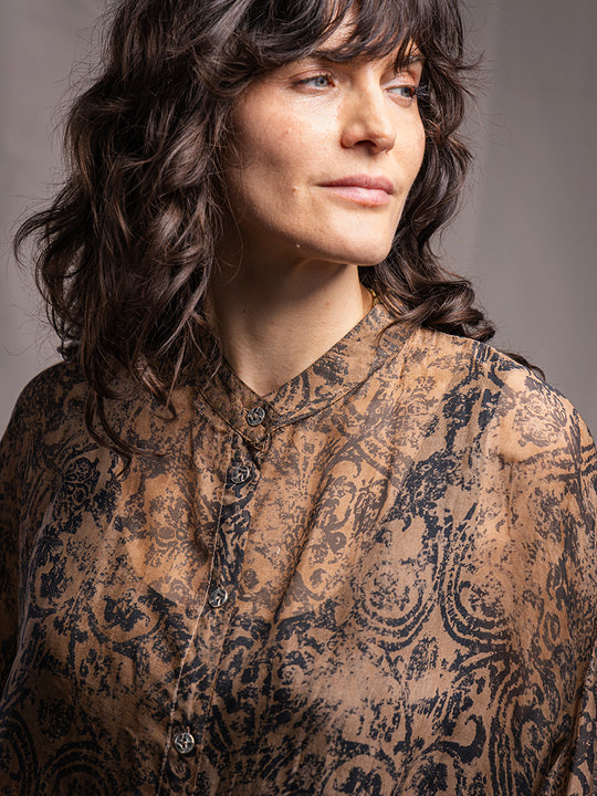 Bluse von SANCTAMUERTE