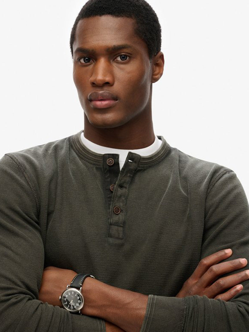 Shirt «Grandad» von SUPERDRY