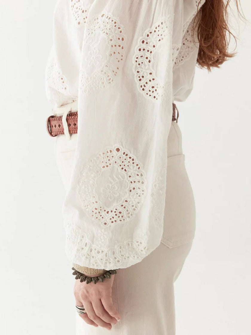 Bluse «Margaret» von MAISON HOTEL