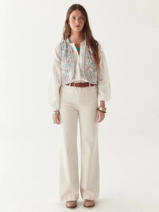 Bluse «Margaret» von MAISON HOTEL