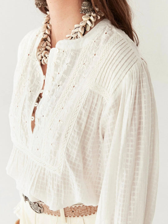 Bluse «Sabine» von MAISON HOTEL