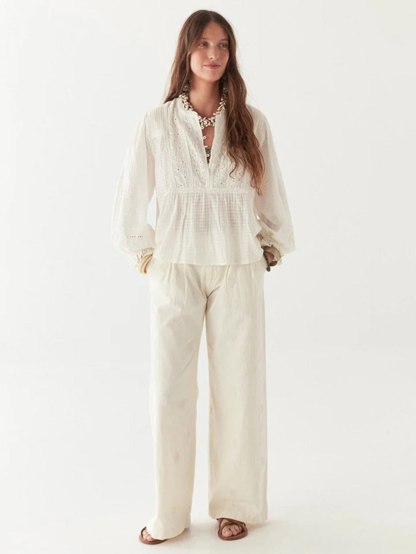 Bluse «Sabine» von MAISON HOTEL