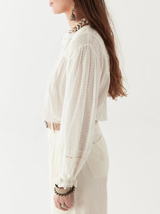 Bluse «Sabine» von MAISON HOTEL