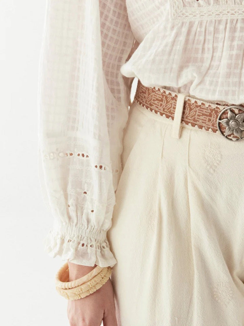 Bluse «Sabine» von MAISON HOTEL