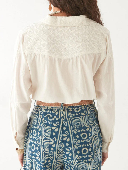 Bluse «Ganges» von MAISON HOTEL