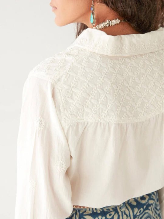 Bluse «Ganges» von MAISON HOTEL