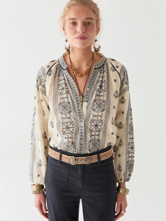 Bluse «Stephanie» von MAISON HOTEL