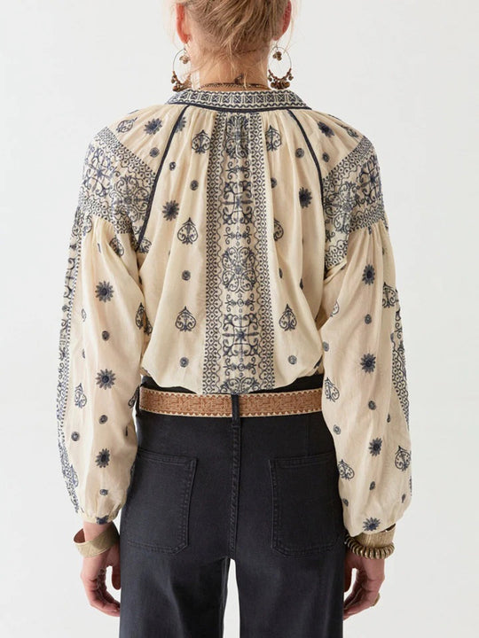 Bluse «Stephanie» von MAISON HOTEL