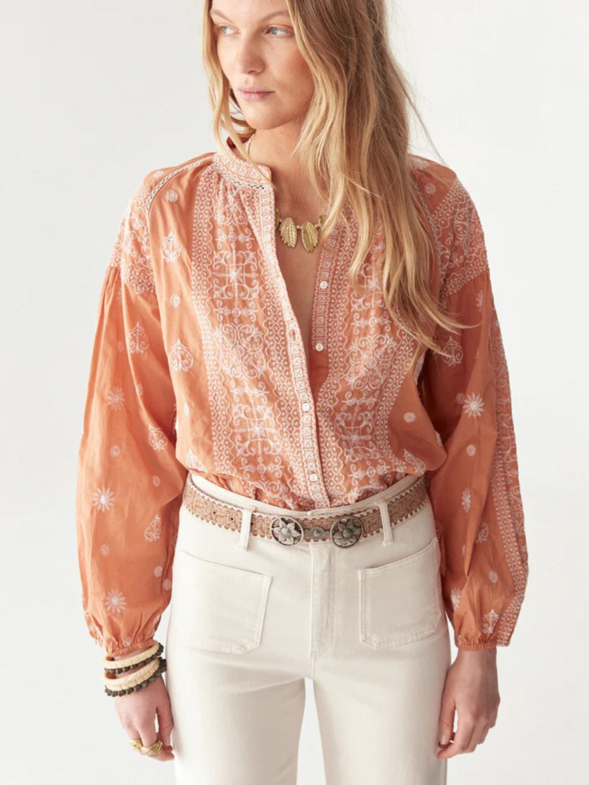 Bluse «Stephanie» von MAISON HOTEL