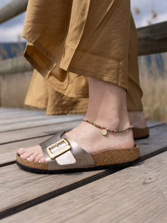 Bracelet de cheville «Spirali gold» de CORAZON