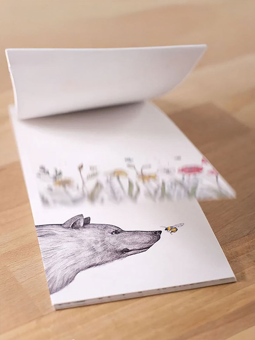 Notizblock «Bienen Blümchen»