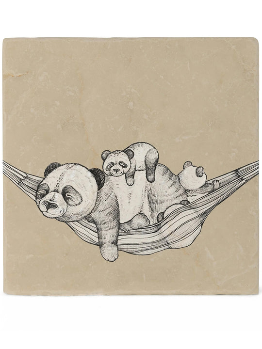 Sous-verre « Pause panda »