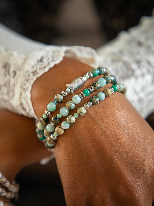 Armband «Silverfish» von CORAZON