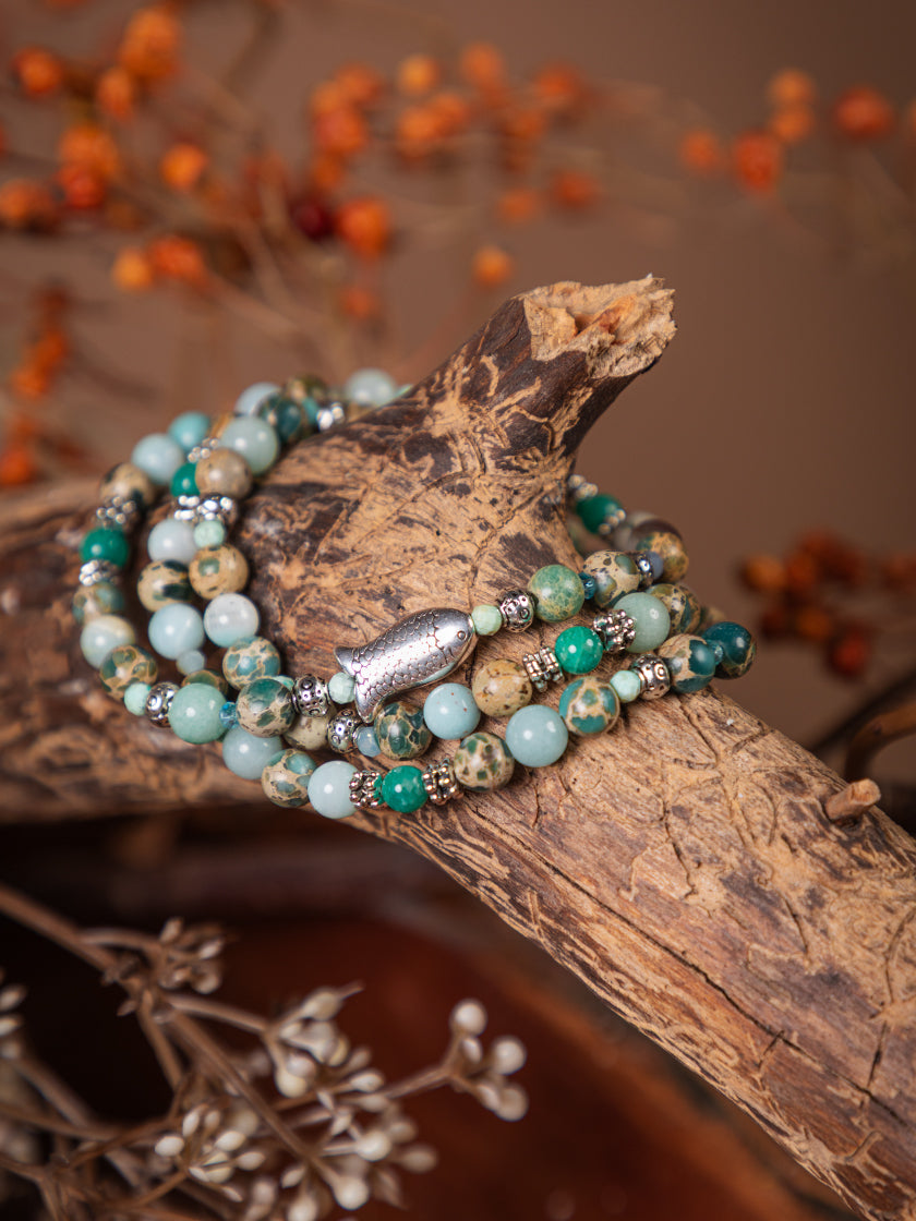 Armband «Silverfish» von CORAZON