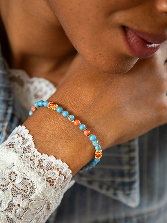 Armband «Lightblue» von CORAZON