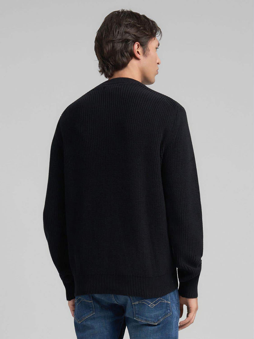 Strickpullover «C-Neck» von REPLAY