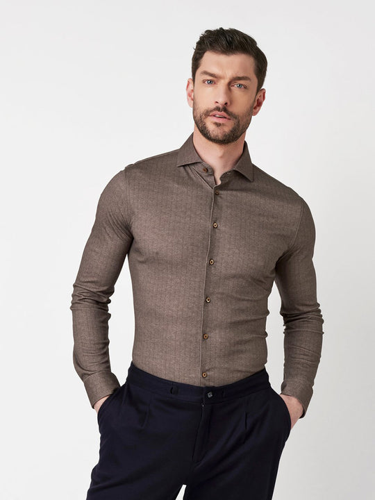 Hemd «Jersey Luxury Hai» von DESOTO