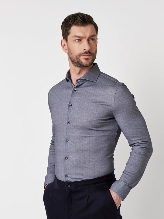 Hemd «Jersey Luxury Hai» von DESOTO
