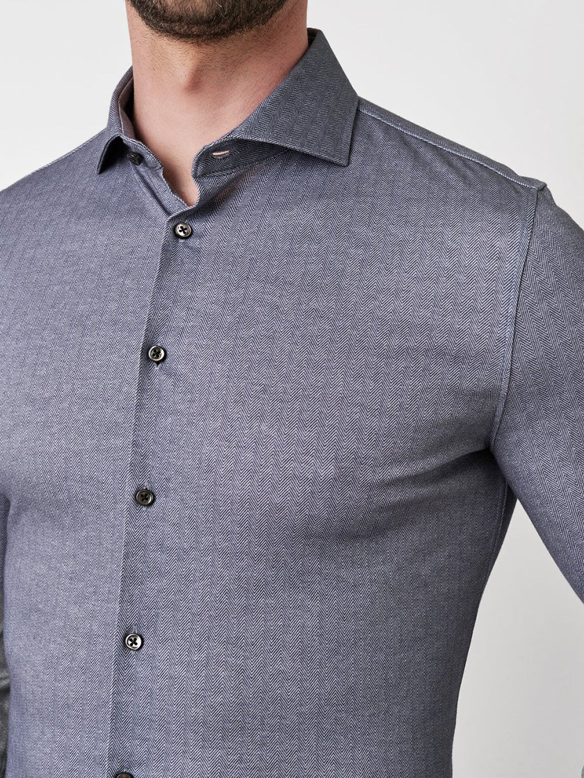 Hemd «Jersey Luxury Hai» von DESOTO