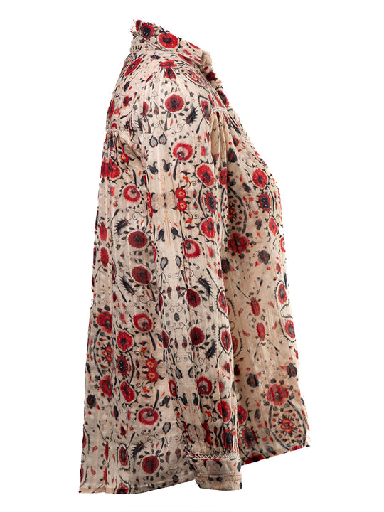 Bluse «Amrit» von MAISON HOTEL