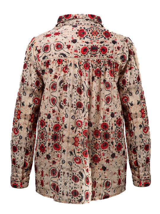 Bluse «Amrit» von MAISON HOTEL