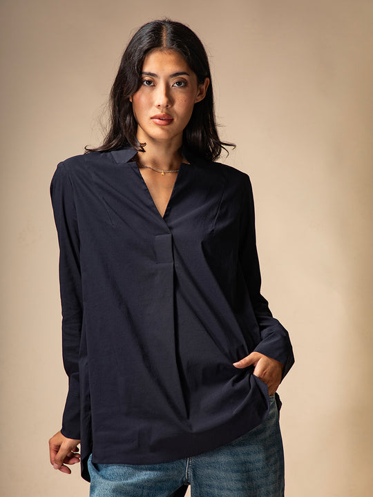 Bluse «Bablue» von SYNDICATE