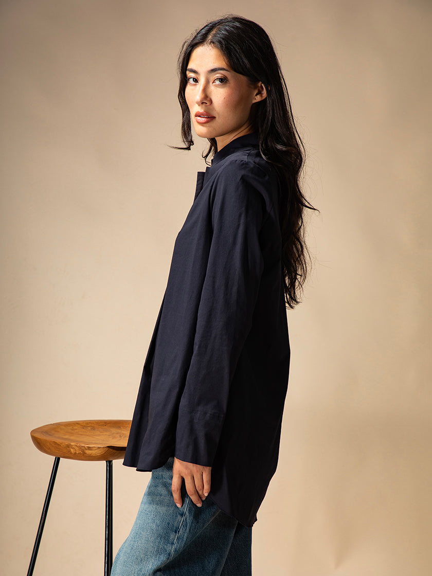 Bluse «Bablue» von SYNDICATE
