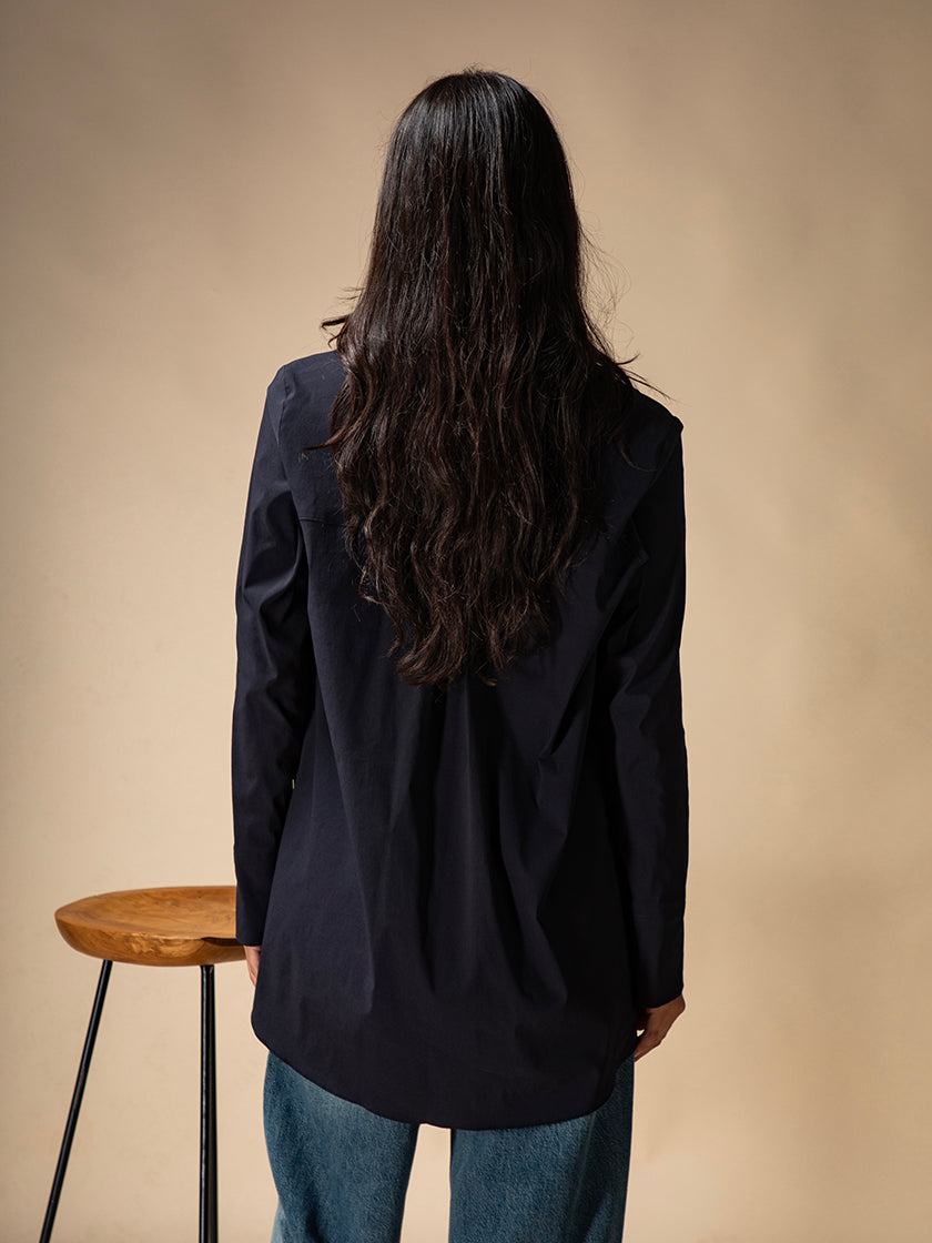 Bluse «Bablue» von SYNDICATE