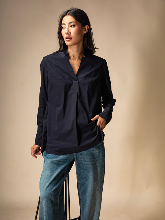 Bluse «Bablue» von SYNDICATE
